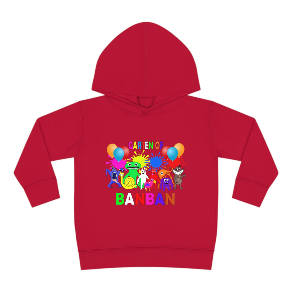 Garten of Banban Toddler Fleece Hoodie: Jumbo Josh, Opila Bird