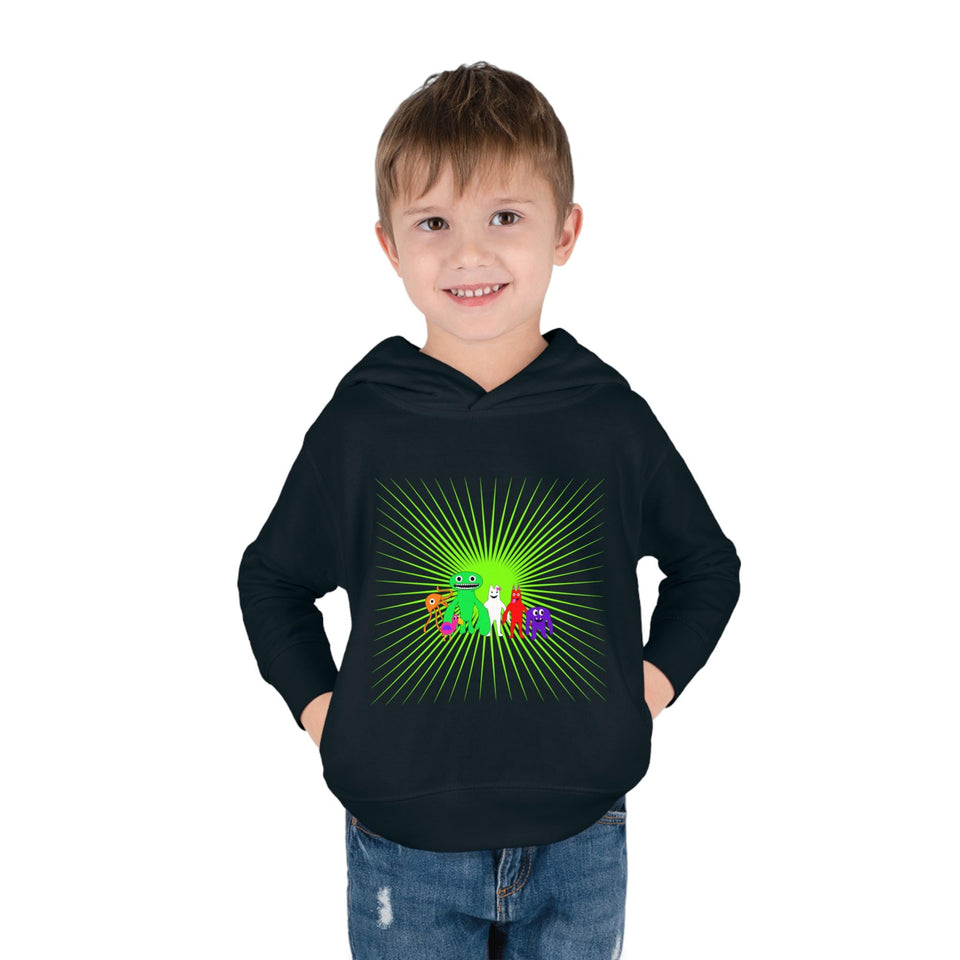 Garten of Banban Toddler Fleece Hoodie: Jumbo Josh, Opila Bird