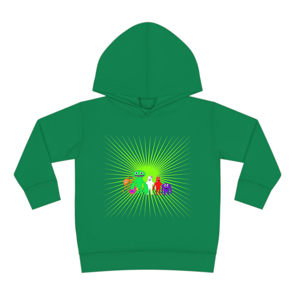 Garten of Banban Toddler Fleece Hoodie: Jumbo Josh, Opila Bird