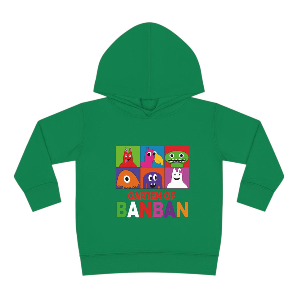 Garten of Banban Toddler Fleece Hoodie: Jumbo Josh, Opila Bird