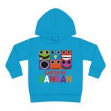 Garten of Banban Toddler Fleece Hoodie: Jumbo Josh, Opila Bird