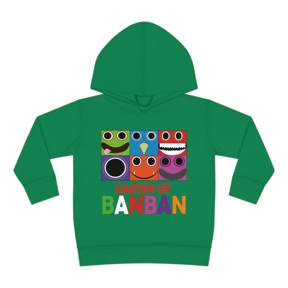 Garten of Banban Toddler Fleece Hoodie: Jumbo Josh, Opila Bird