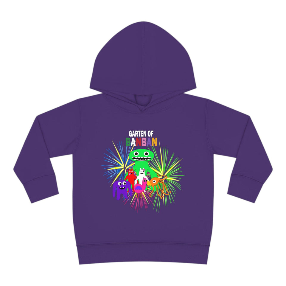 Garten of Banban Toddler Fleece Hoodie: Jumbo Josh, Opila Bird
