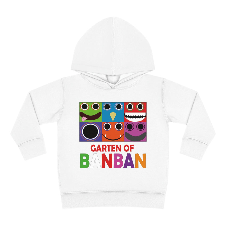 Garten of Banban Toddler Fleece Hoodie: Jumbo Josh, Opila Bird