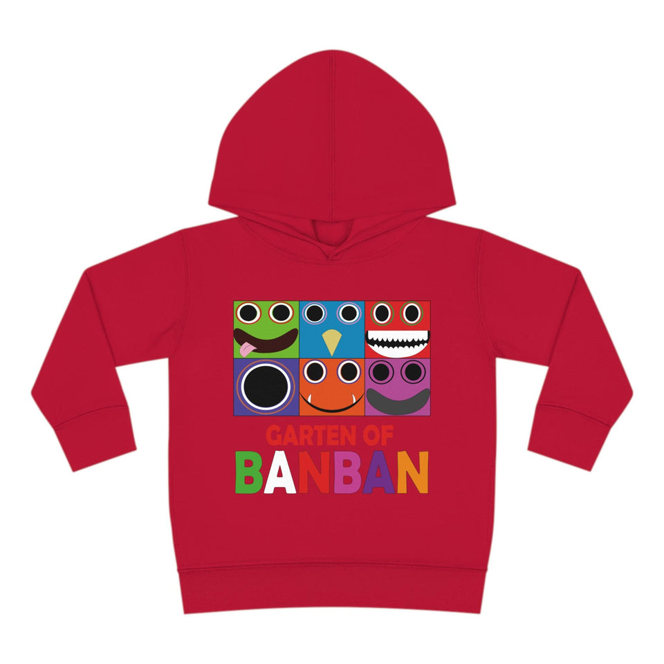 Garten of Banban Toddler Fleece Hoodie: Jumbo Josh, Opila Bird