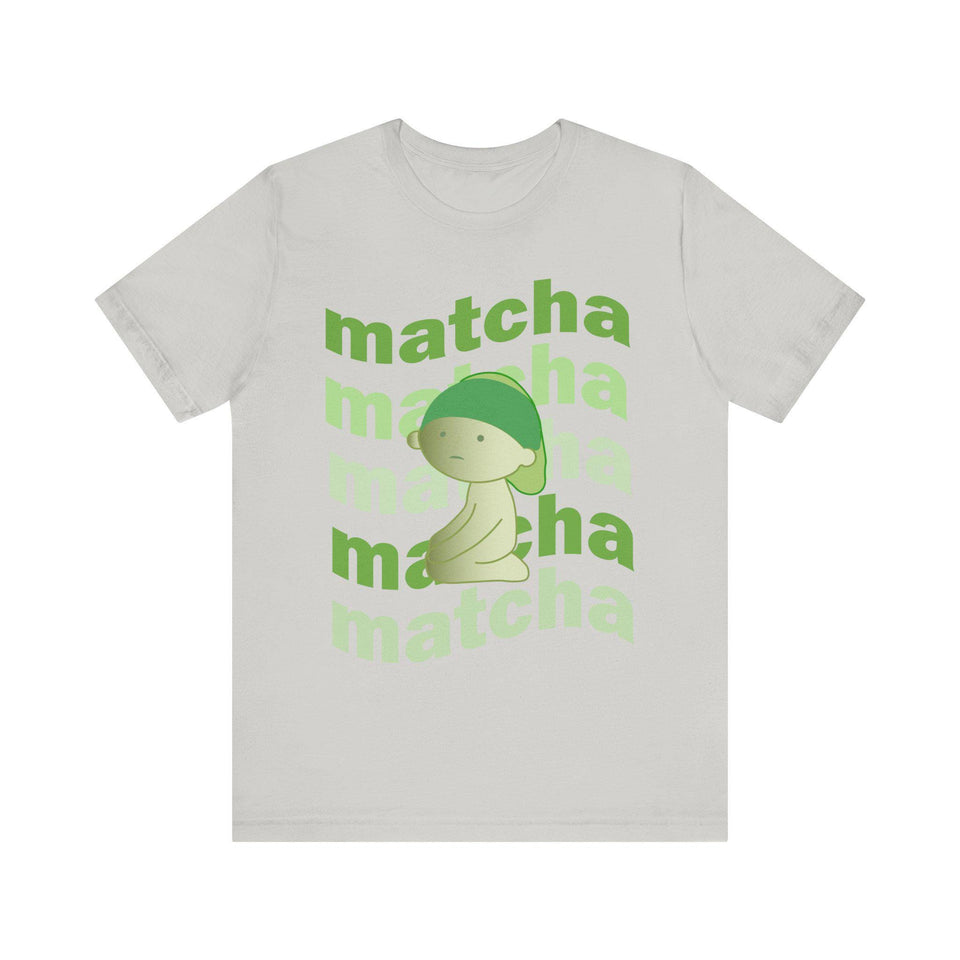 Smiski Matcha Baby Tee: Coquette Cropped Graphic Tee