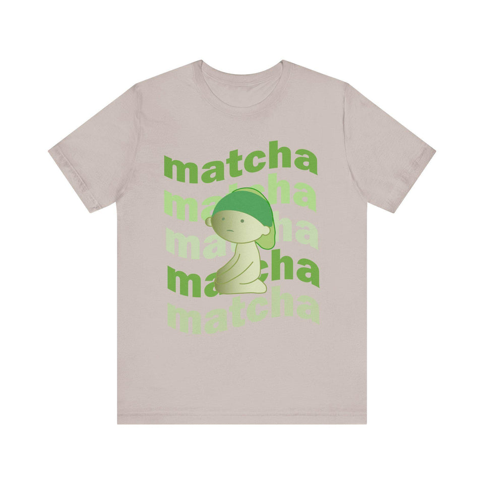 Smiski Matcha Baby Tee: Coquette Cropped Graphic Tee