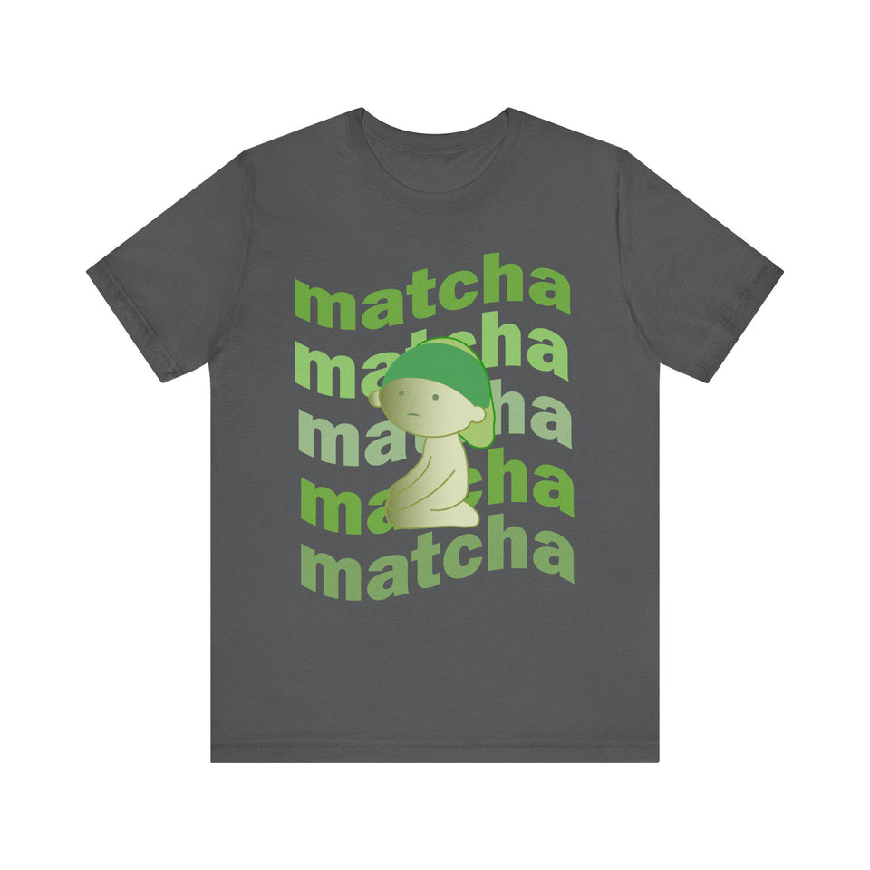 Smiski Matcha Baby Tee: Coquette Cropped Graphic Tee