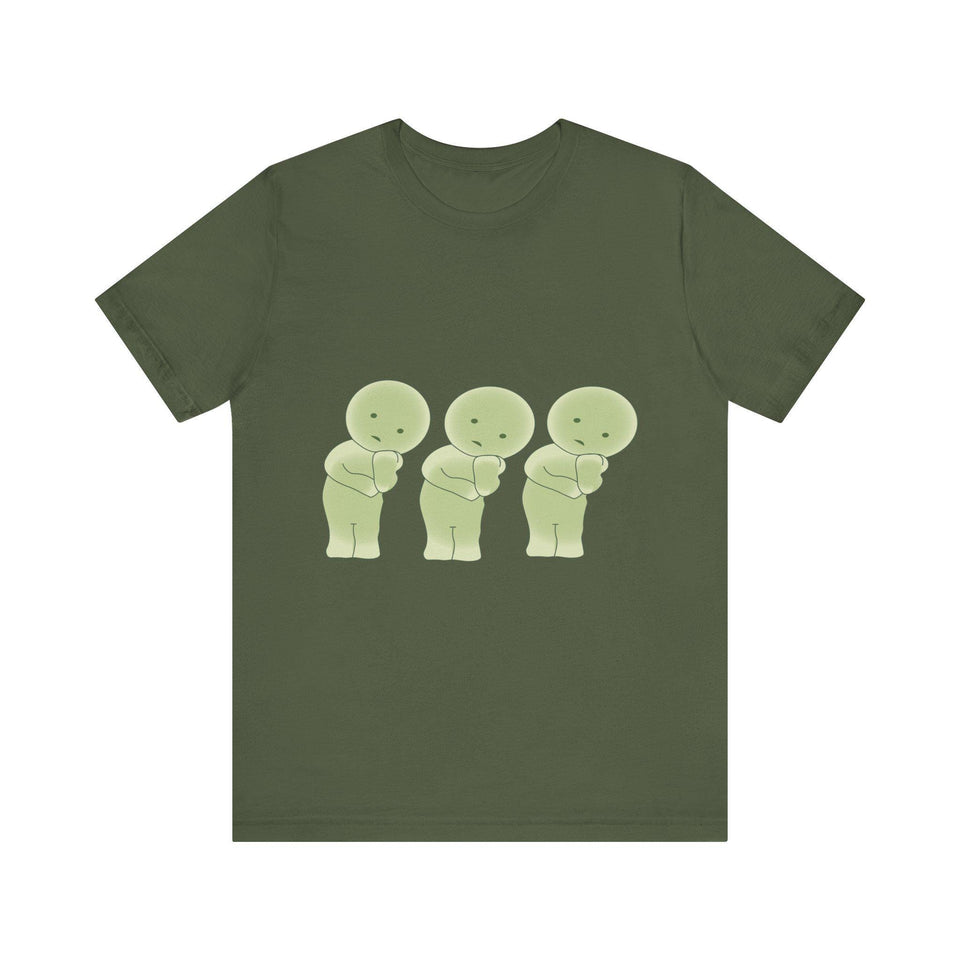Smiski T-Shirt: Kawaii Japanese Character Graphic Tee
