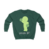 Smiski Sweatshirt: Kawaii Japanese Plush Toy Pullover