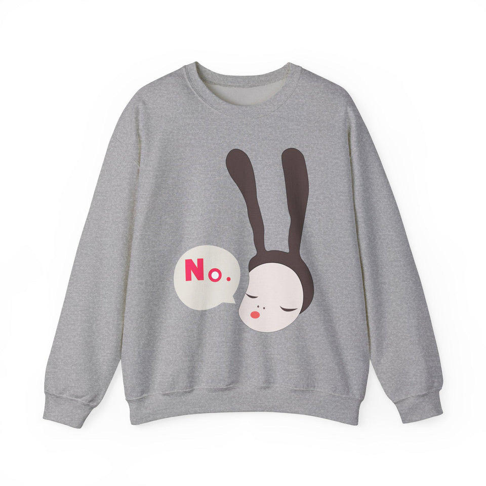 Yoshitomo Nara Bunny Girl No Graphic Baby Tee Sweatshirt