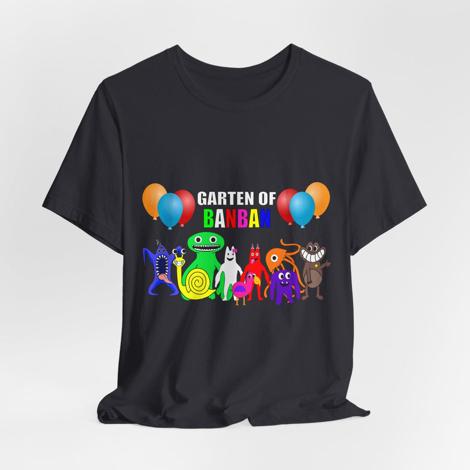 Garten of Banban T-Shirt: Colorful Friends Graphic Tee