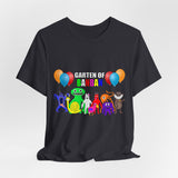 Garten of Banban T-Shirt: Colorful Friends Graphic Tee