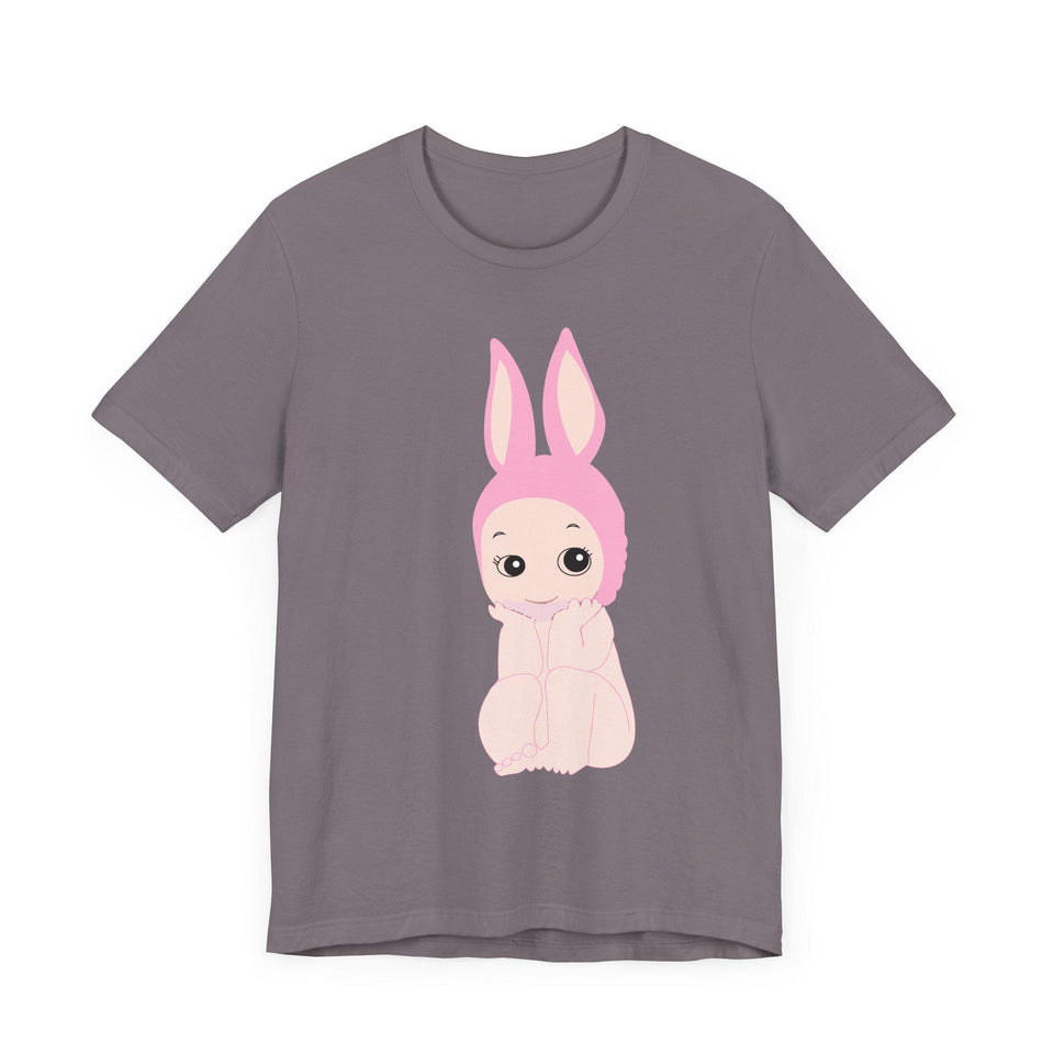 Sonny Angel Baby Tee: Coquette Bow Cherry, Vintage Graphic Cropped Jersey