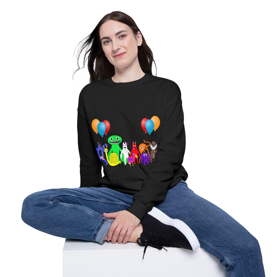 Garten of Banban Sweatshirt: Botanical Drop Shoulder Jumper