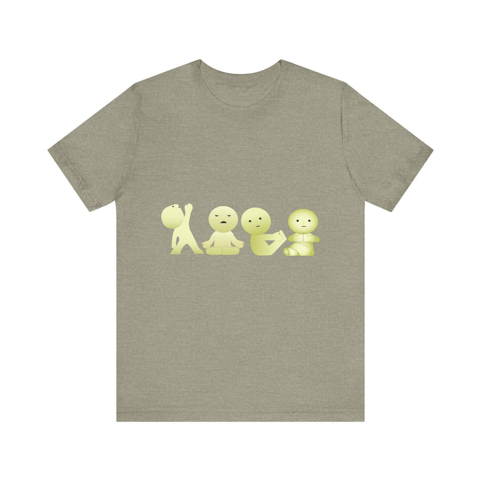 Smiski T-Shirt, Kawaii Japanese Graphic Tee, Unisex Cotton Top