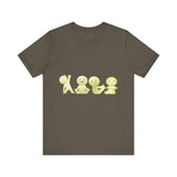 Smiski T-Shirt, Kawaii Japanese Graphic Tee, Unisex Cotton Top