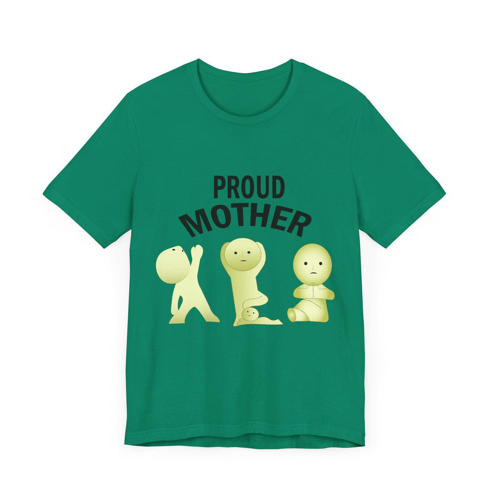 Smiski Proud Mother T-Shirt, Kawaii Graphic Tee