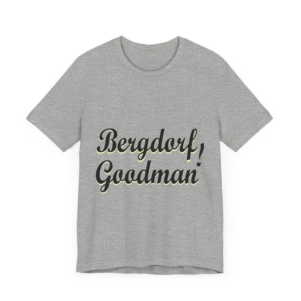 Bergdorf Goodman Tee: Unisex Jersey Short Sleeve T-Shirt