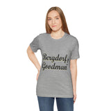 Bergdorf Goodman Tee: Unisex Jersey Short Sleeve T-Shirt