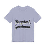 Bergdorf Goodman Tee: Unisex Jersey Short Sleeve T-Shirt