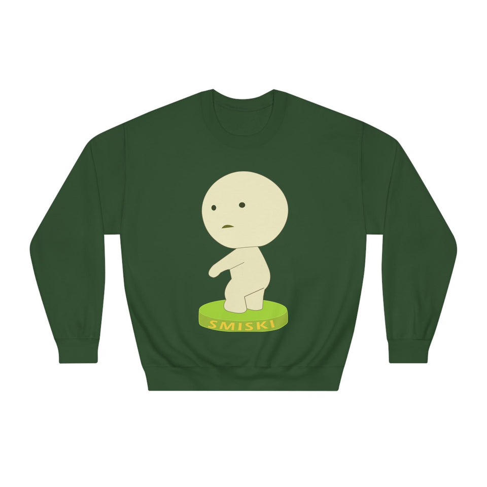 Smiski Graphic Crewneck Sweatshirt – Cozy Pullover Jumper