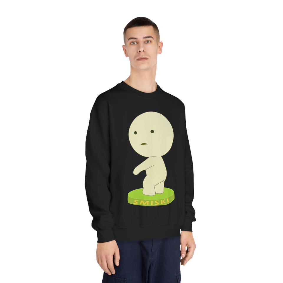 Smiski Graphic Crewneck Sweatshirt – Cozy Pullover Jumper