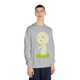 Smiski Graphic Crewneck Sweatshirt – Cozy Pullover Jumper