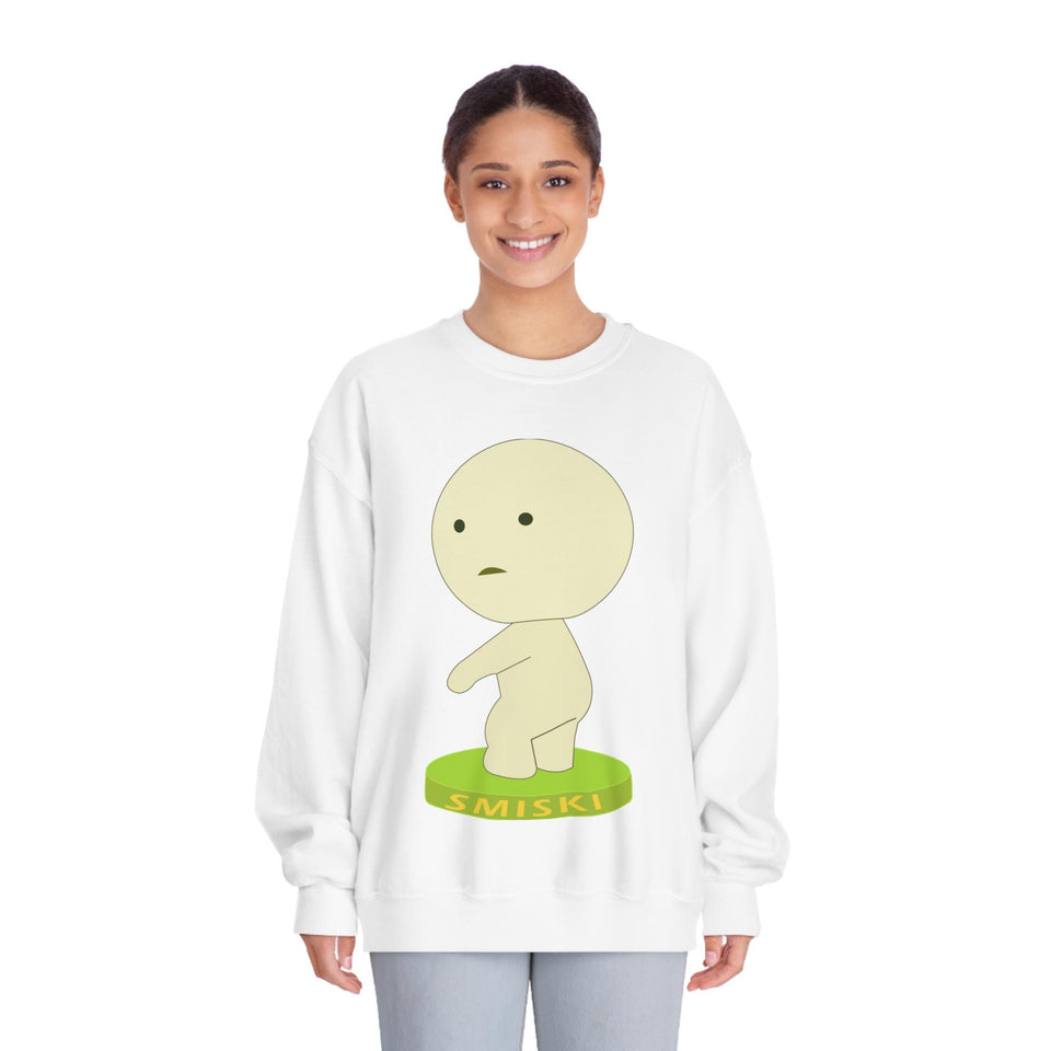 Smiski Graphic Crewneck Sweatshirt – Cozy Pullover Jumper