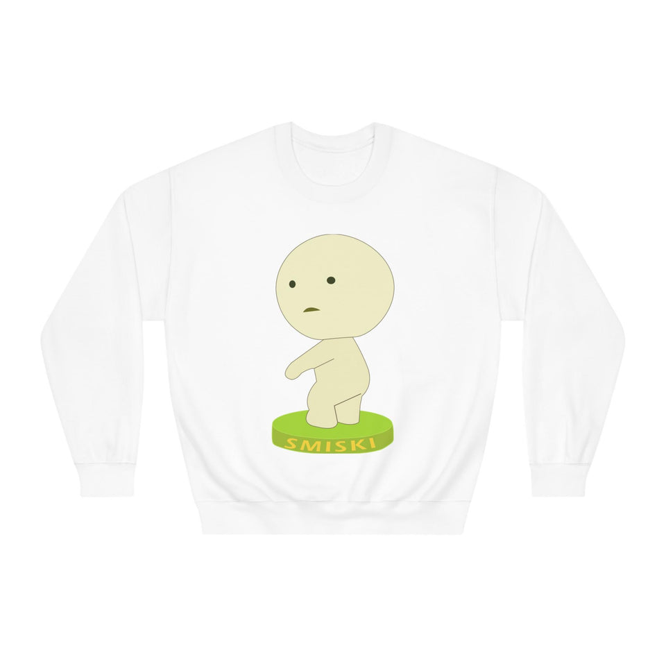 Smiski Graphic Crewneck Sweatshirt – Cozy Pullover Jumper