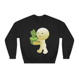 Smiski Design Crewneck Sweatshirt – Whimsical Unisex Jumper
