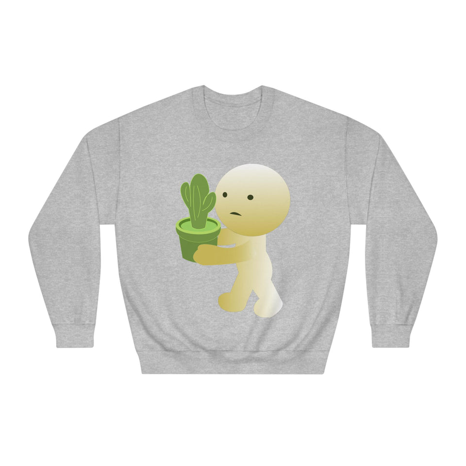 Smiski Design Crewneck Sweatshirt – Whimsical Unisex Jumper