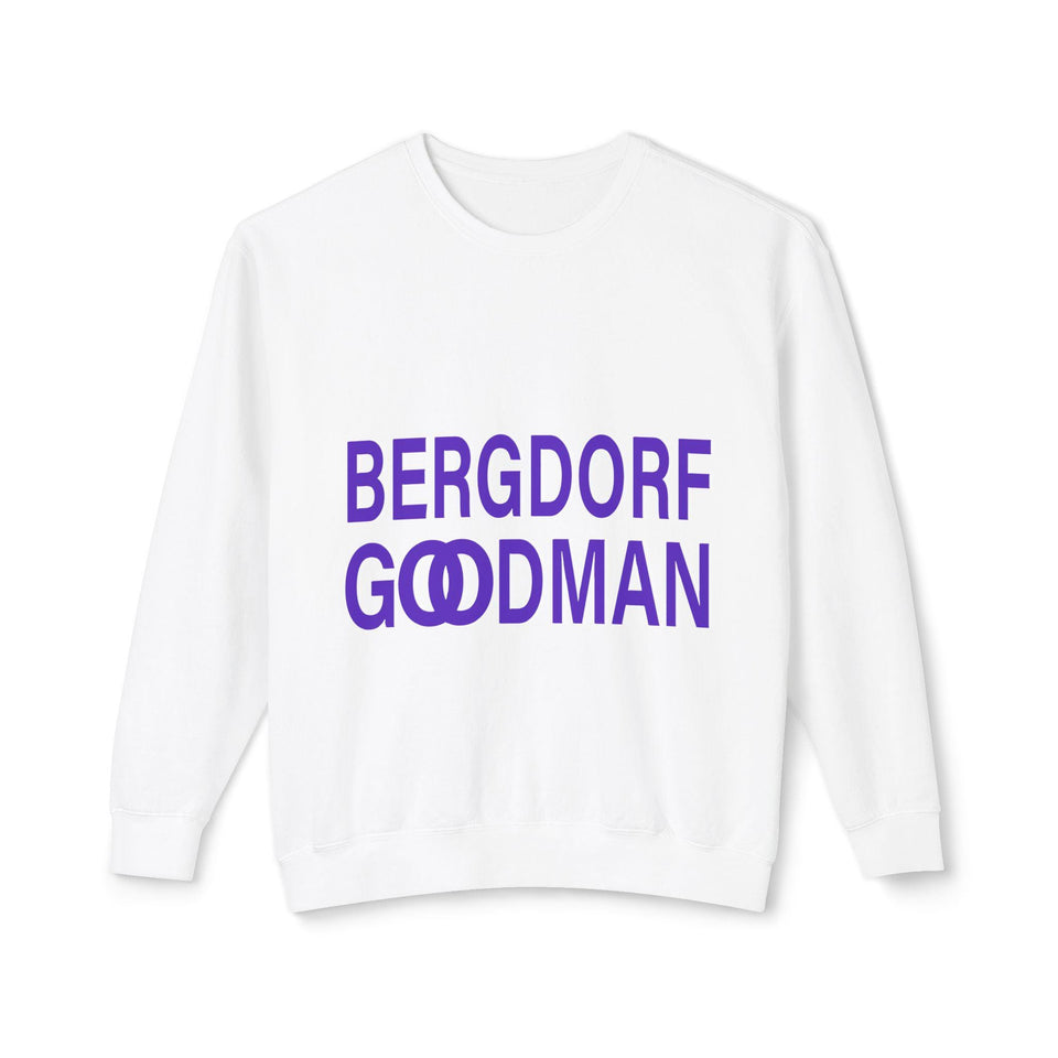 Luxury Lifestyle Unisex Lightweight Crewneck Sweatshirt, High-End Fashion Apparel, Designer Inspired, Gift for Fashionistas, Stylish