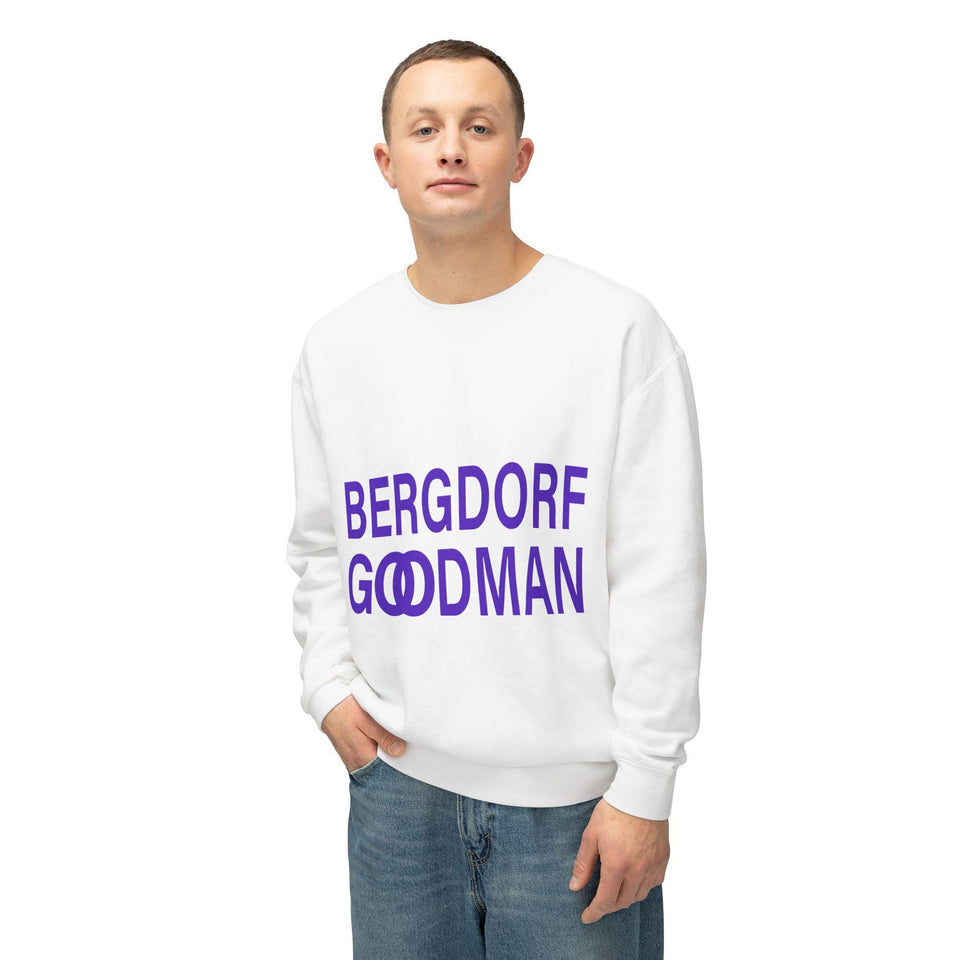Luxury Lifestyle Unisex Lightweight Crewneck Sweatshirt, High-End Fashion Apparel, Designer Inspired, Gift for Fashionistas, Stylish