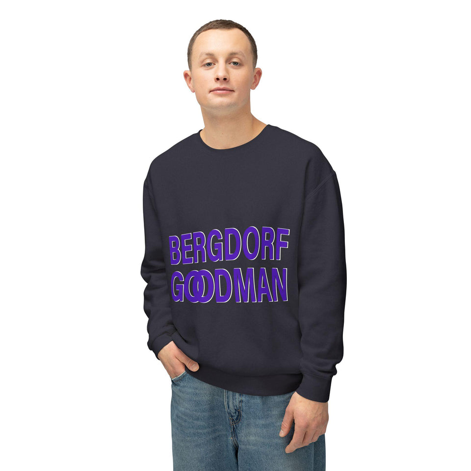 Luxury Lifestyle Unisex Lightweight Crewneck Sweatshirt, High-End Fashion Apparel, Designer Inspired, Gift for Fashionistas, Stylish