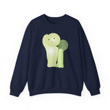 Smiski Embroidered Sweatshirt, Cartoon Pullover