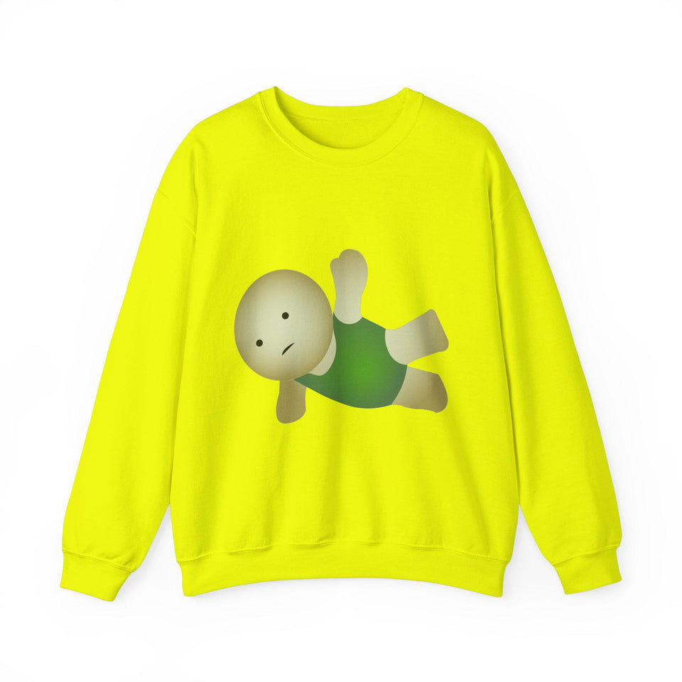 Smiski Crewneck Sweatshirt - Quirky Kawaii Design