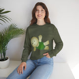 Smiski Crewneck Sweatshirt - Quirky Kawaii Design