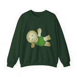 Smiski Crewneck Sweatshirt - Quirky Kawaii Design
