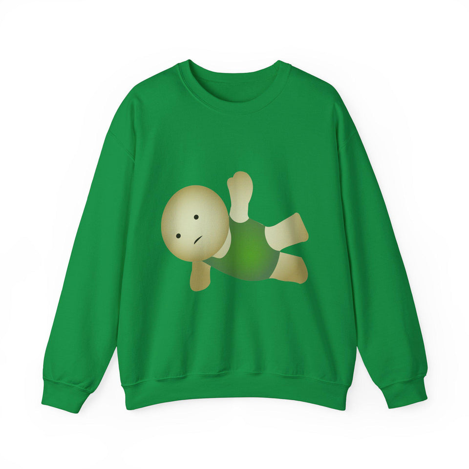 Smiski Crewneck Sweatshirt - Quirky Kawaii Design