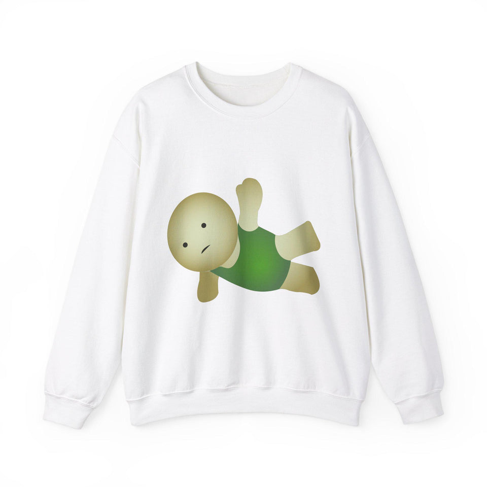 Smiski Crewneck Sweatshirt - Quirky Kawaii Design