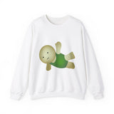 Smiski Crewneck Sweatshirt - Quirky Kawaii Design