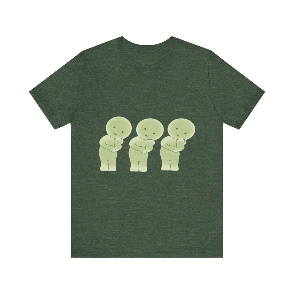 Smiski T-Shirt: Kawaii Japanese Character Graphic Tee