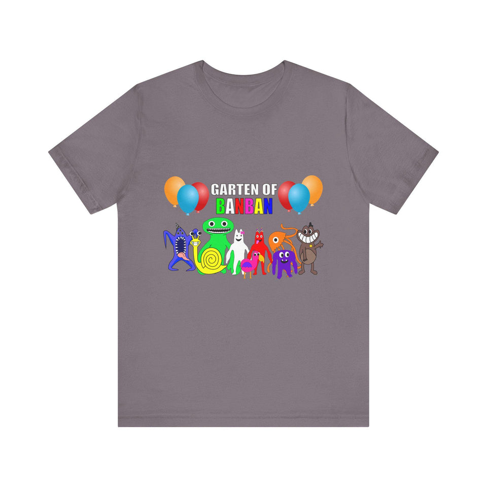 Garten of Banban T-Shirt: Colorful Friends Graphic Tee