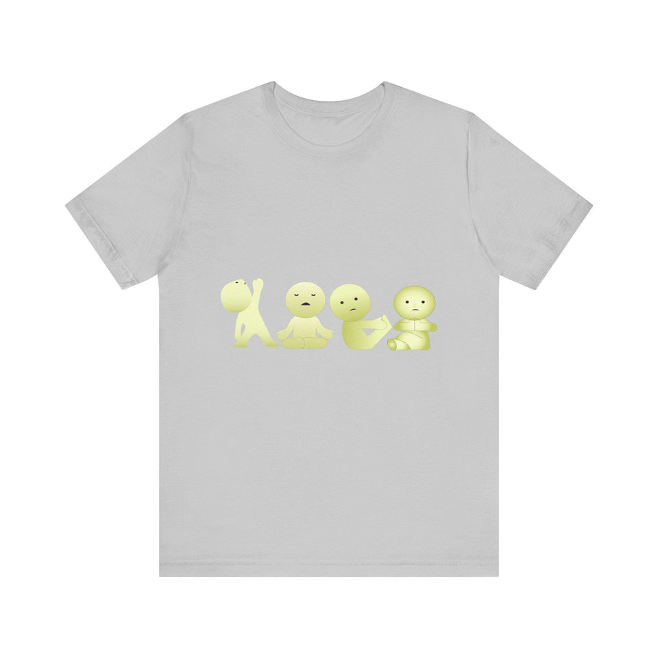 Smiski T-Shirt, Kawaii Japanese Graphic Tee, Unisex Cotton Top
