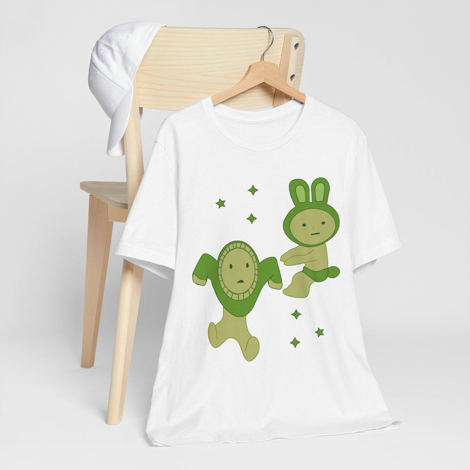 Smiski T-Shirt, Kawaii Cartoon Graphic Tee, Unique Japanese Apparel