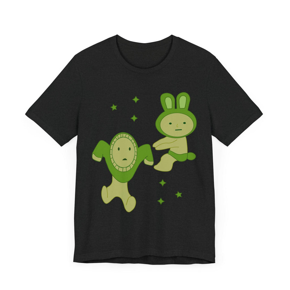 Smiski T-Shirt, Kawaii Cartoon Graphic Tee, Unique Japanese Apparel