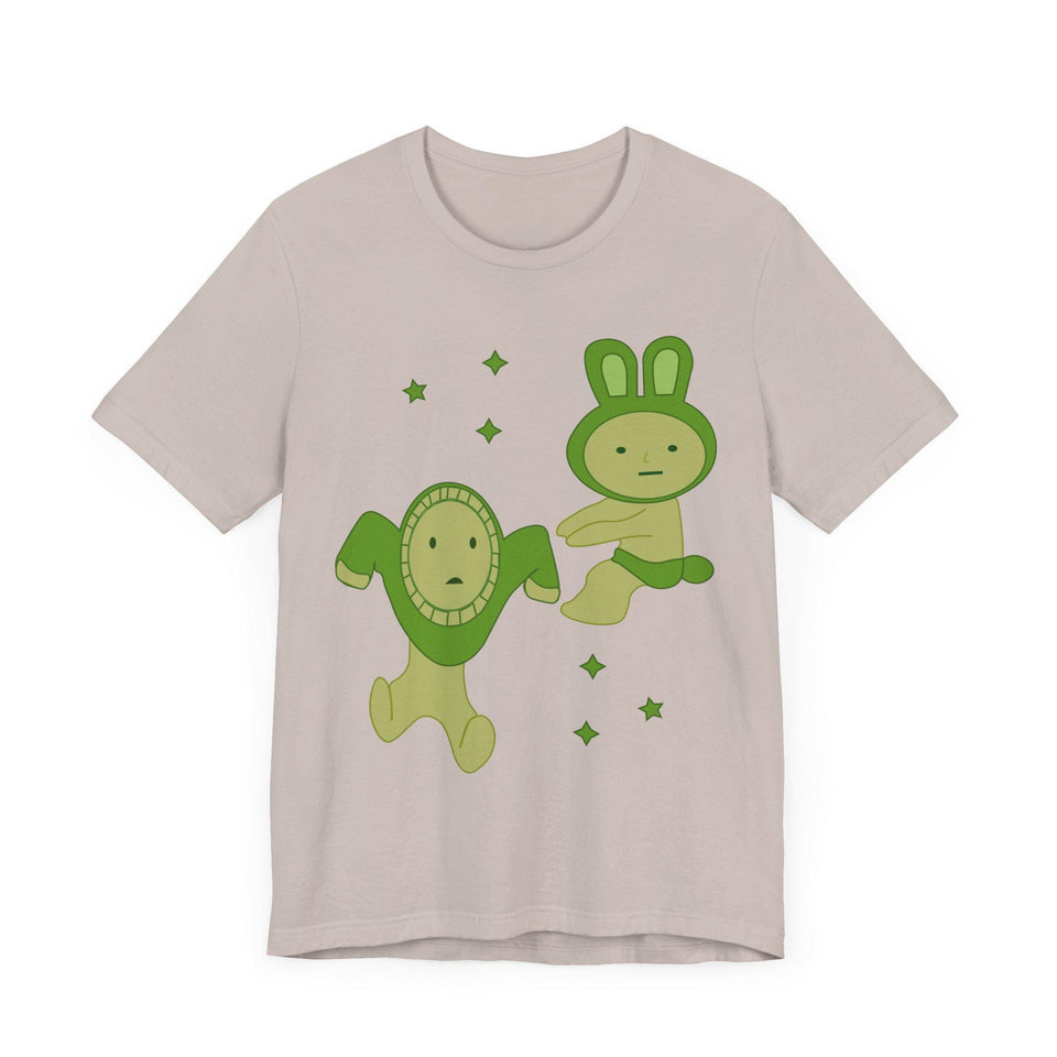 Smiski T-Shirt, Kawaii Cartoon Graphic Tee, Unique Japanese Apparel
