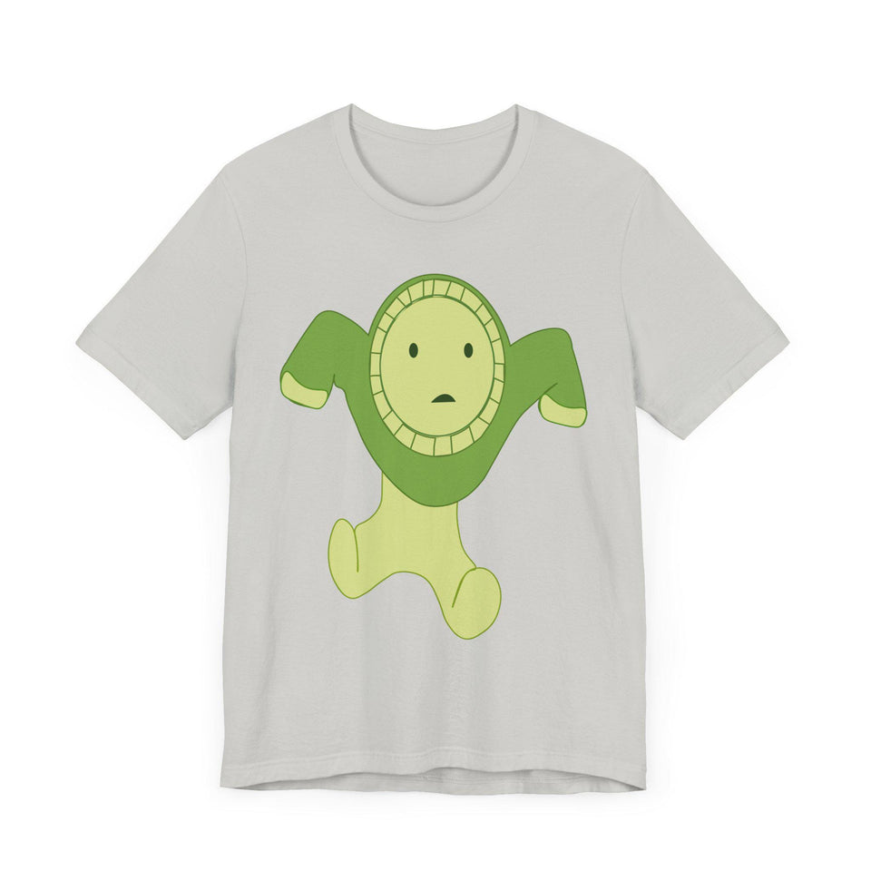 Smiski Graphic Tee: Glow in the Dark Cartoon Shirt