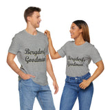 Bergdorf Goodman Tee: Unisex Jersey Short Sleeve T-Shirt